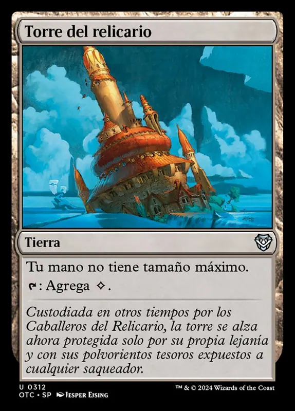 Reliquary Tower [Outlaws of Thunder Junction Commander] - Español