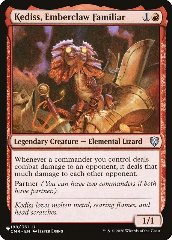 Kediss, Emberclaw Familiar [The List]