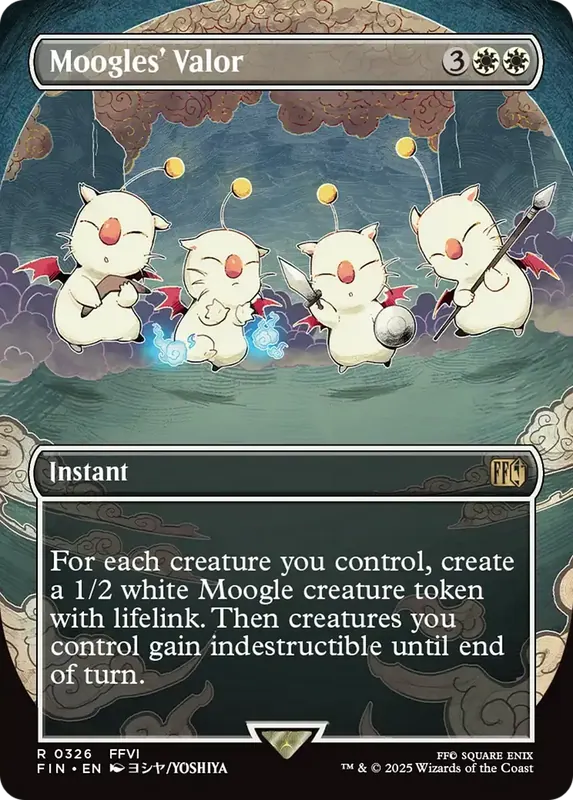 Moogles' Valor (Borderless) [FINAL FANTASY]