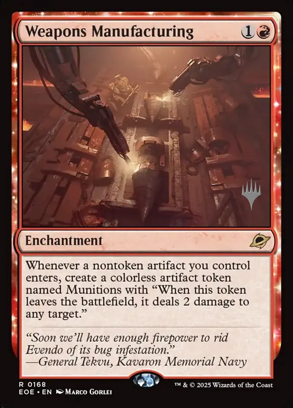Weapons Manufacturing [Edge of Eternities Promos]