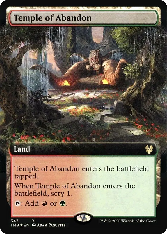 Temple of Abandon [Theros Beyond Death]