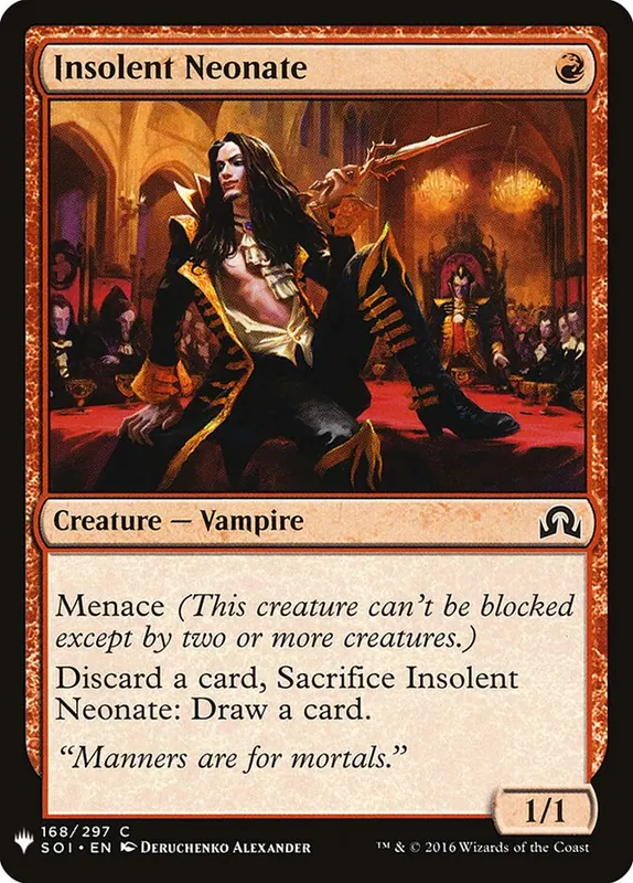 Insolent Neonate [The List]