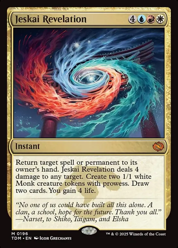 Jeskai Revelation - Español [Tarkir: Dragonstorm]