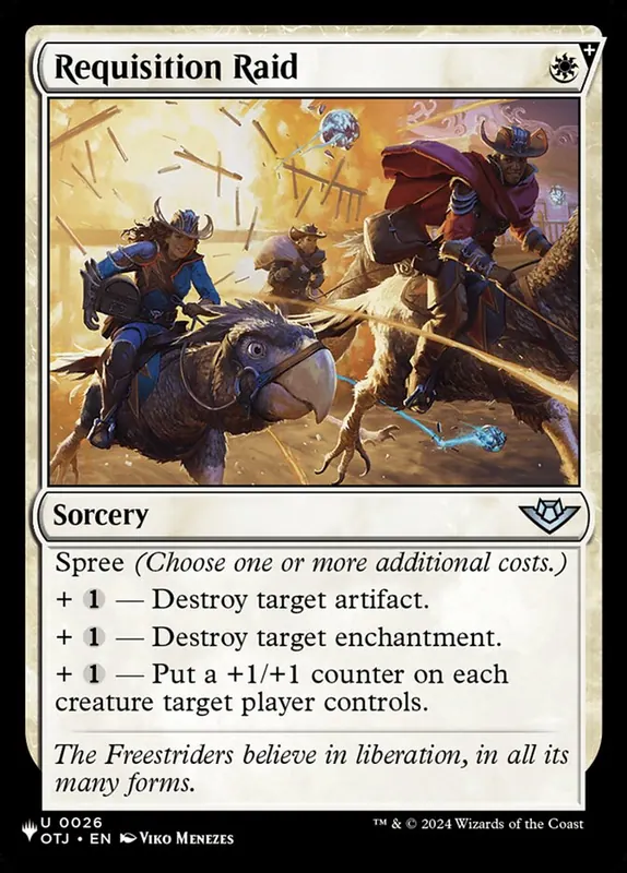 Requisition Raid [The List]