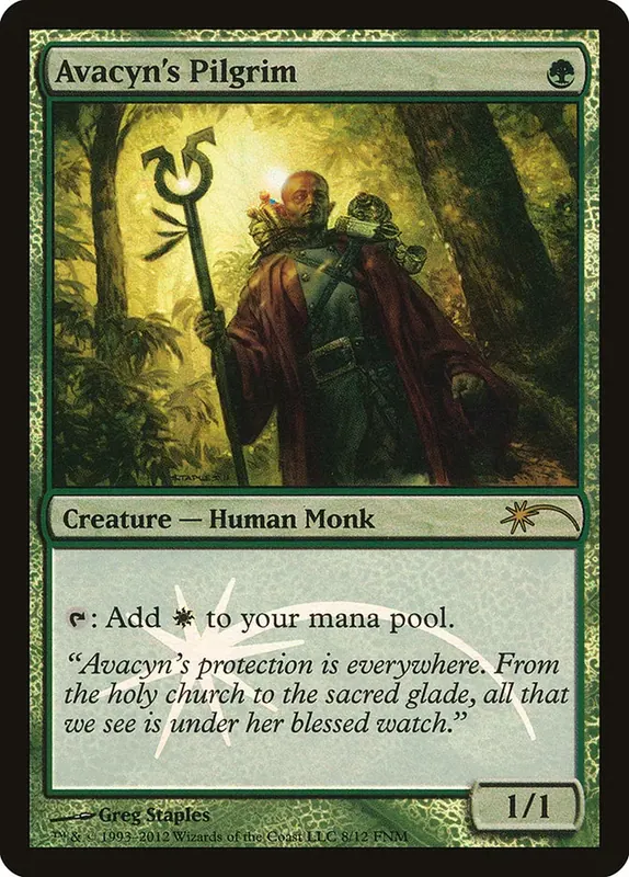 Avacyn's Pilgrim - Español [Friday Night Magic 2012]