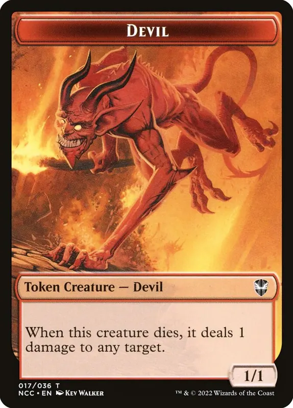 Devil [New Capenna Commander Tokens]