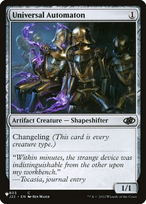 Universal Automaton [The List]