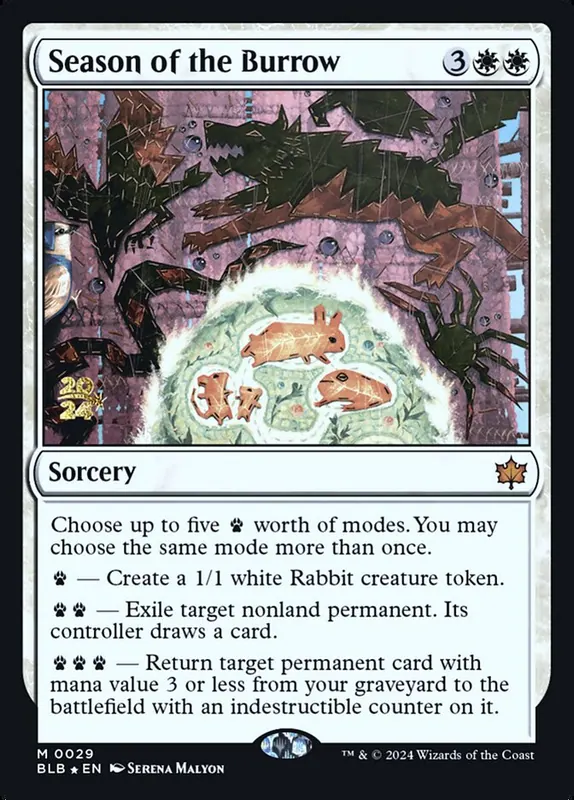Season of the Burrow [Bloomburrow Promos]