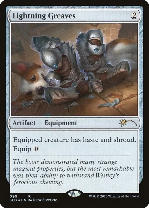Lightning Greaves [Secret Lair Drop Series]