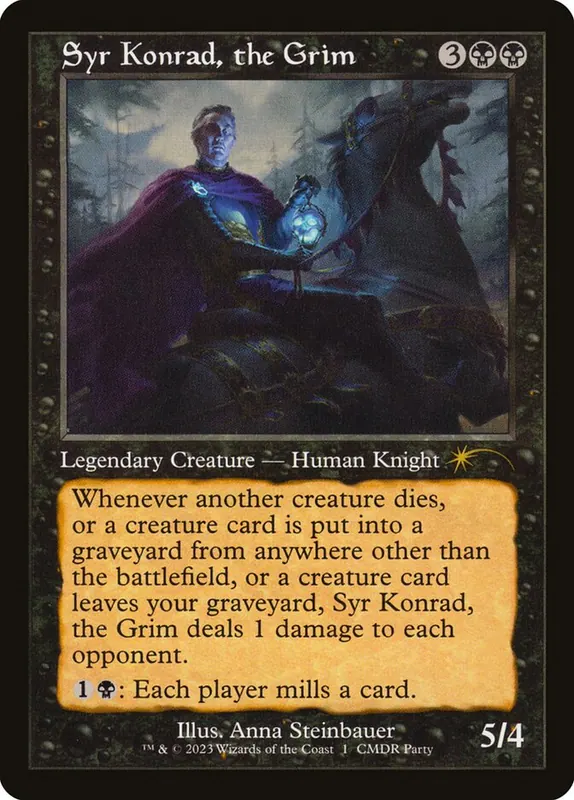 Syr Konrad, the Grim [Wizards Play Network 2023]