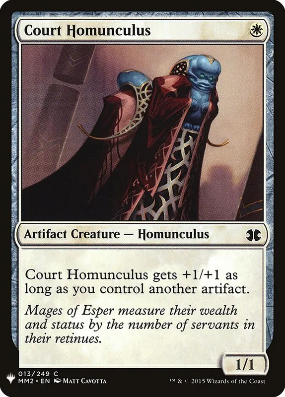 Court Homunculus [The List]