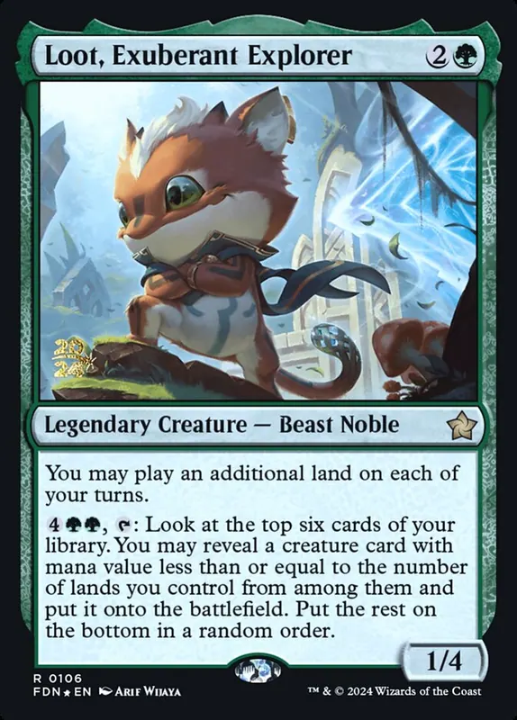 Loot, Exuberant Explorer [Foundations Promos]