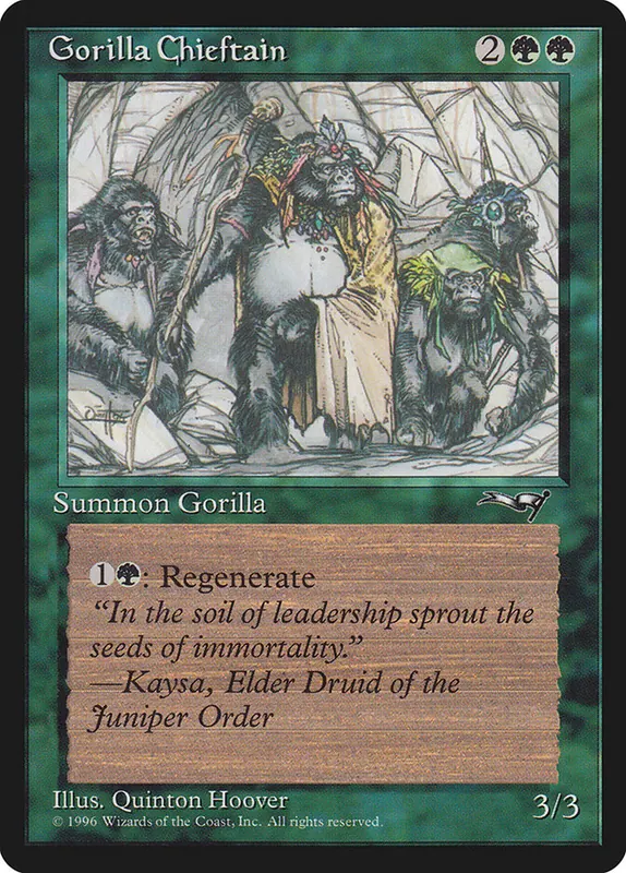 Gorilla Chieftain [Alliances]