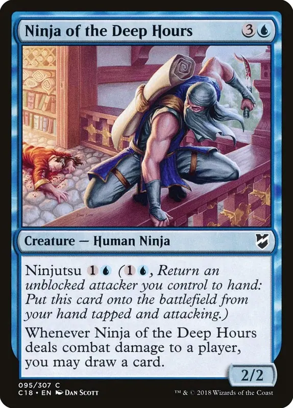 Ninja of the Deep Hours [Commander 2018] - Español