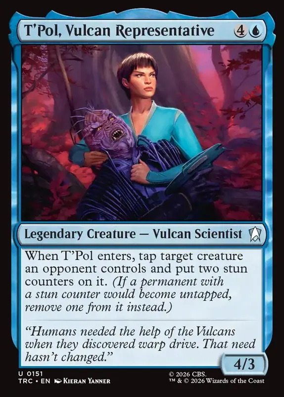 T'Pol, Vulcan Representative [Star Trek Commander]
