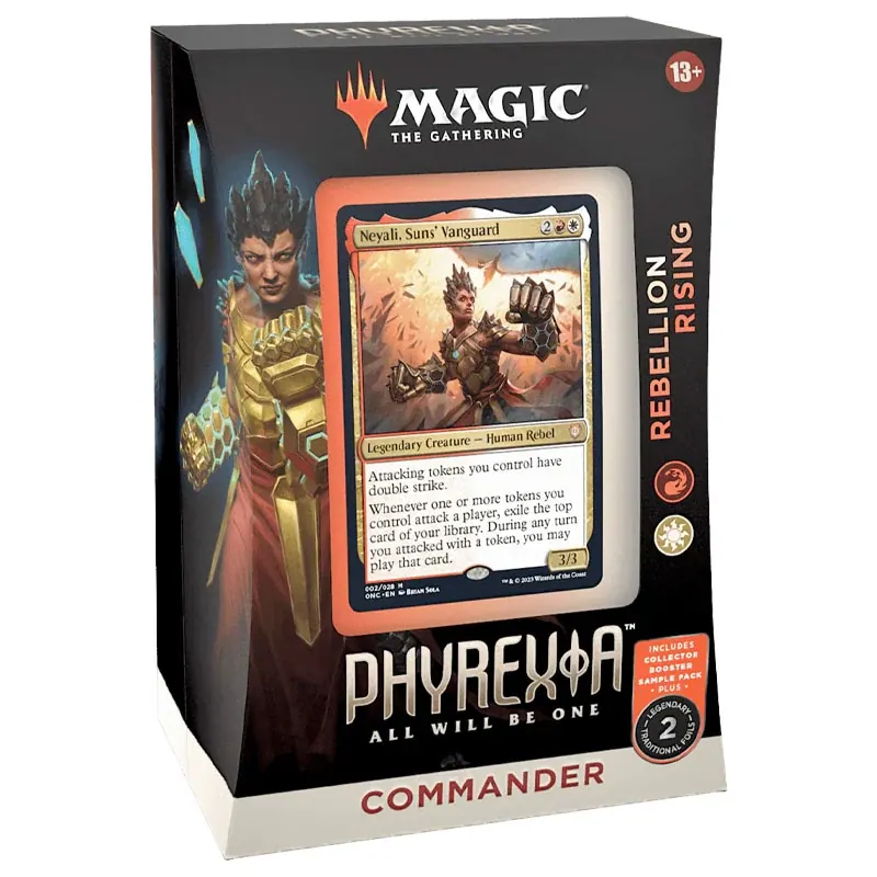 Mtg Commander Deck Phyrexia All Will Be One – Rebellion Rising – Ingles