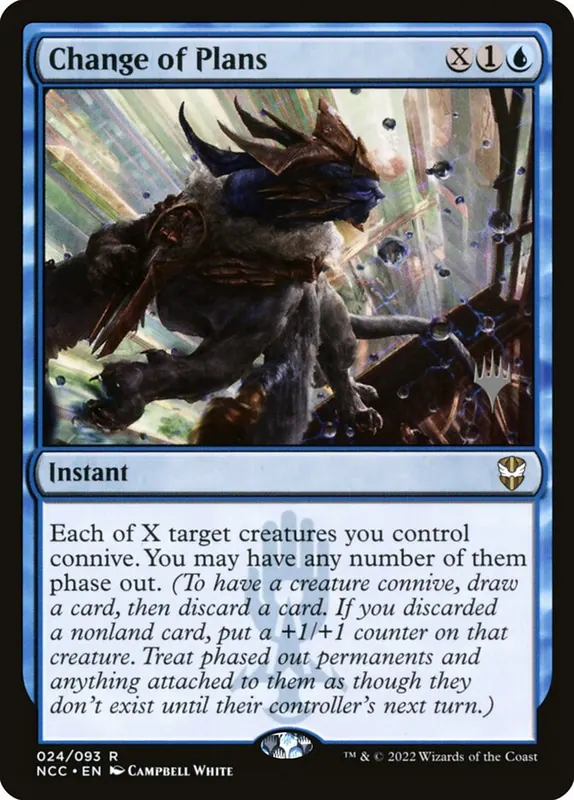 Change of Plans [New Capenna Commander Promos]