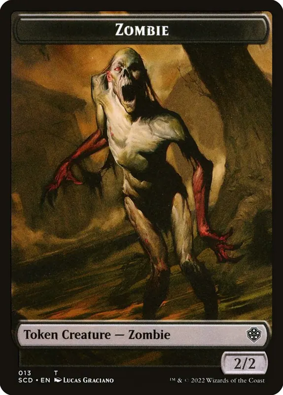 Zombie [Starter Commander Deck Tokens]