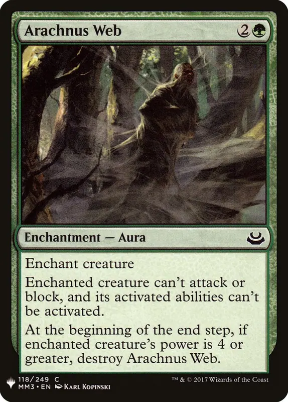 Arachnus Web [The List]