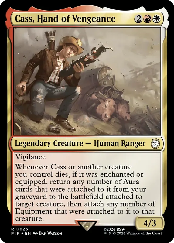 Cass, Hand of Vengeance (Surge Foil) [Fallout]