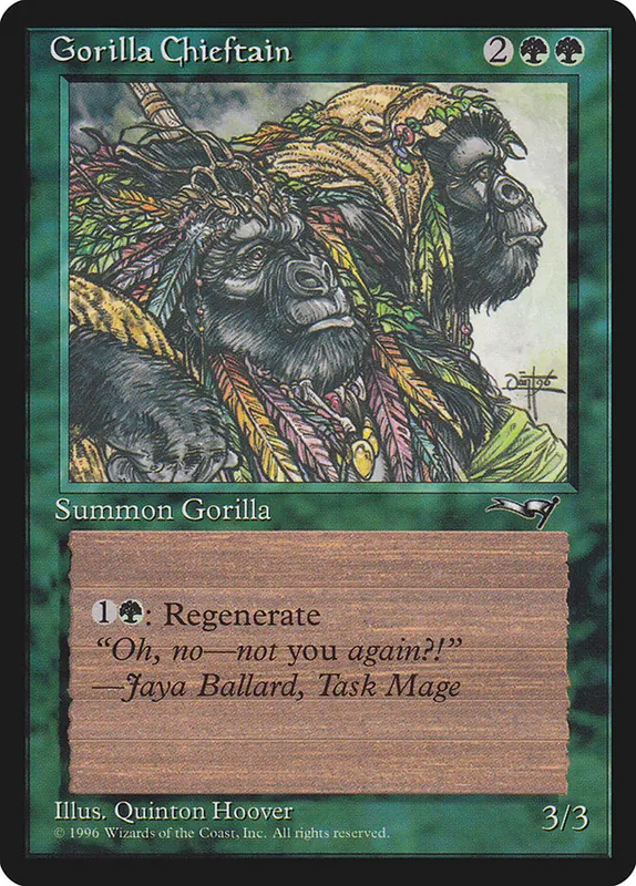 Gorilla Chieftain [Alliances]