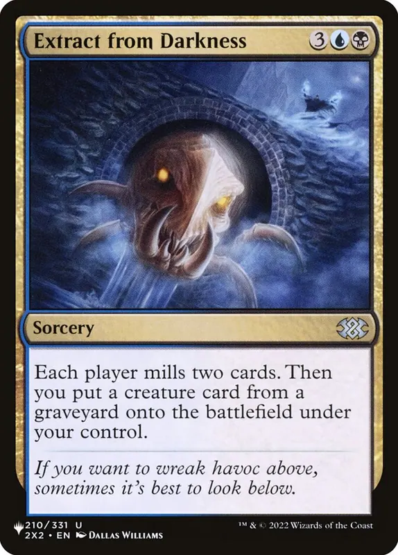 Extract from Darkness [The List]