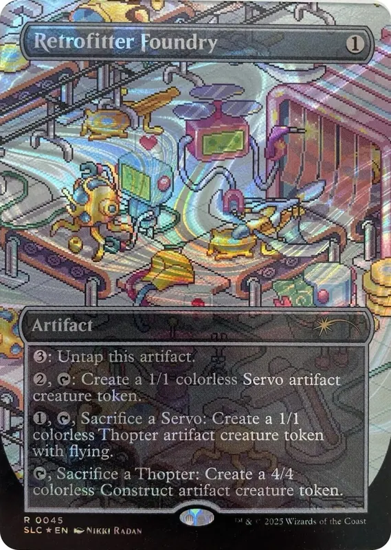 Retrofitter Foundry (Halo Foil) [Secret Lair Countdown Kit]