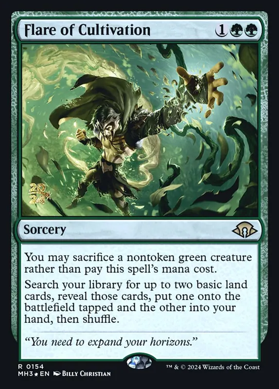 Flare of Cultivation [Modern Horizons 3 Promos]