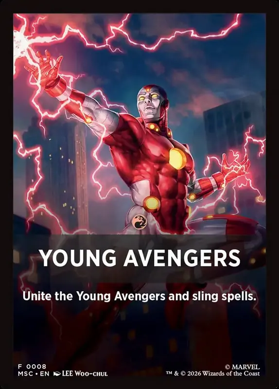 Young Avengers [Marvel Super Heroes Jumpstart Front Cards]