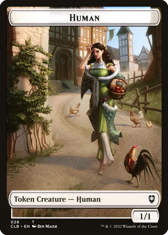 Human [Battle for Baldur's Gate Tokens]