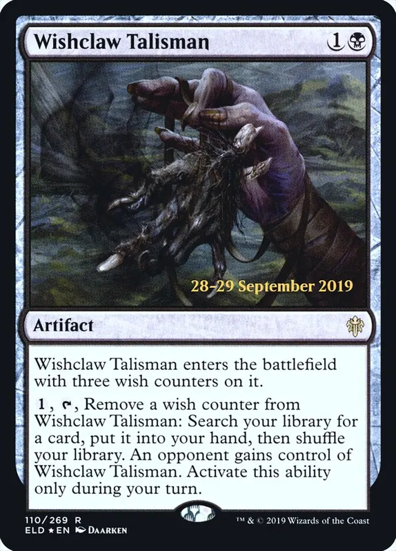 Wishclaw Talisman [Throne of Eldraine Promos]