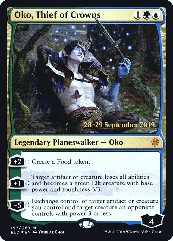 Oko, Thief of Crowns [Throne of Eldraine Promos]
