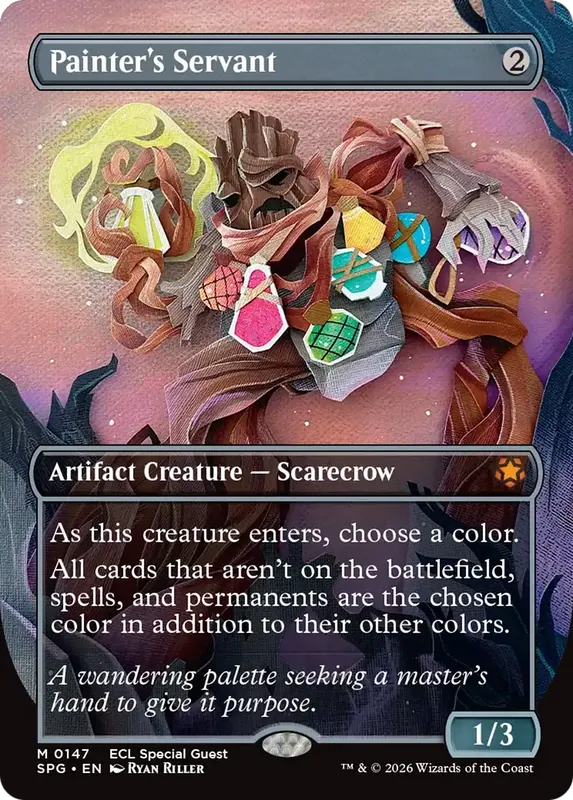 Painter's Servant (Borderless) [Lorwyn Eclipsed Special Guests]
