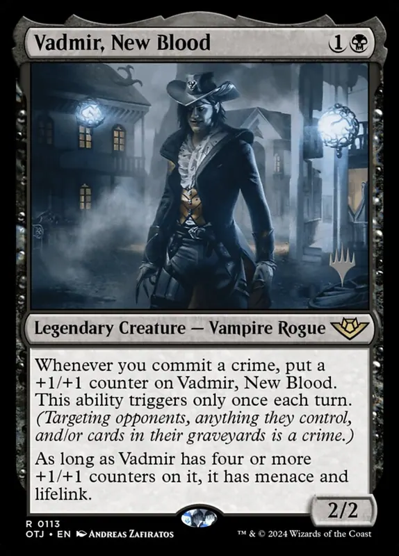 Vadmir, New Blood [Outlaws of Thunder Junction Promos]