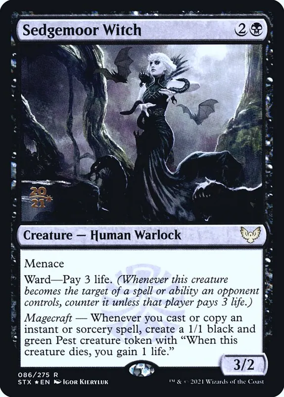 Sedgemoor Witch [Strixhaven: School of Mages Promos]