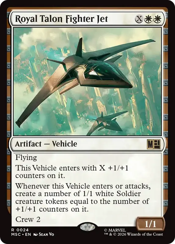 Royal Talon Fighter Jet [Marvel Super Heroes Commander]