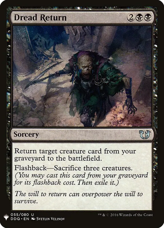 Dread Return [The List]