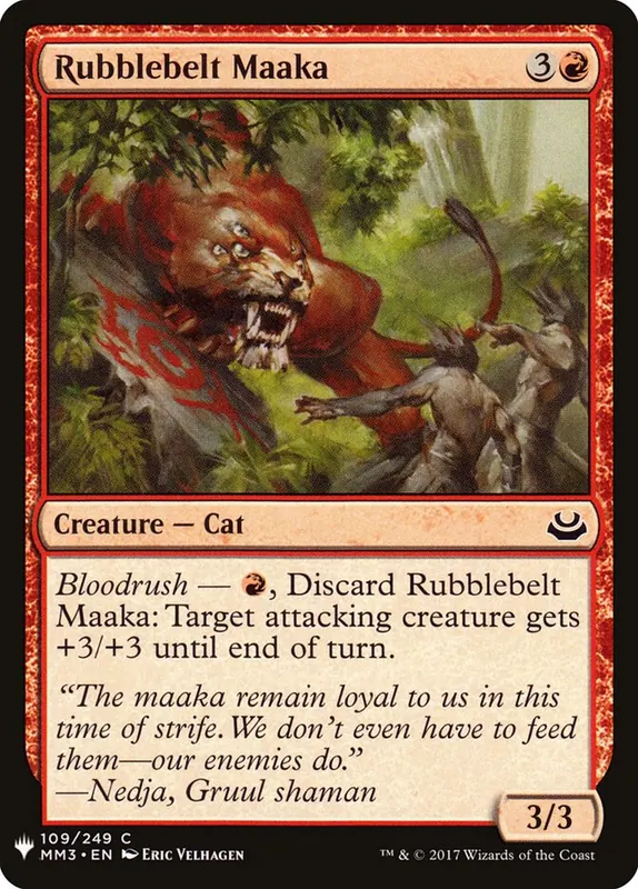 Rubblebelt Maaka [The List]