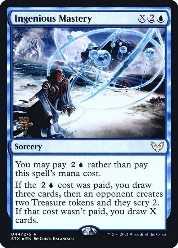 Ingenious Mastery [Strixhaven: School of Mages Promos]