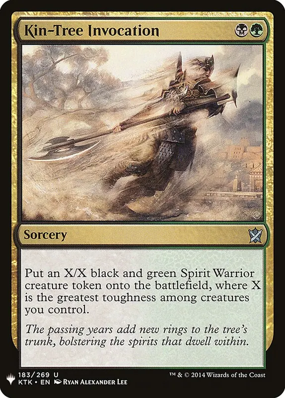 Kin-Tree Invocation [The List]