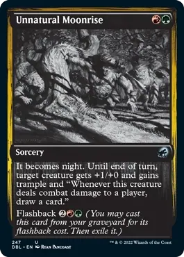 Unnatural Moonrise [Innistrad: Double Feature]