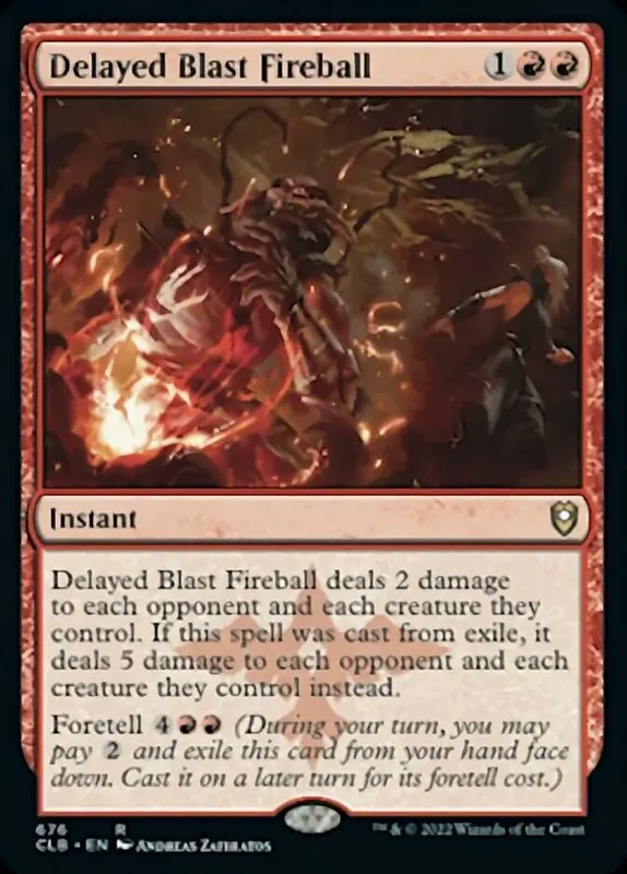 Delayed Blast Fireball [Commander Legends: Battle for Baldur's Gate] - Español