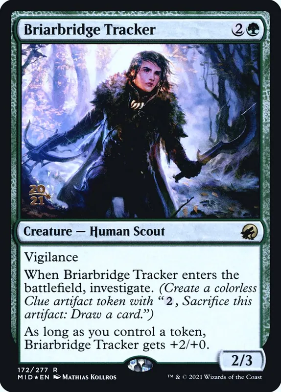 Briarbridge Tracker [Innistrad: Midnight Hunt Promos]