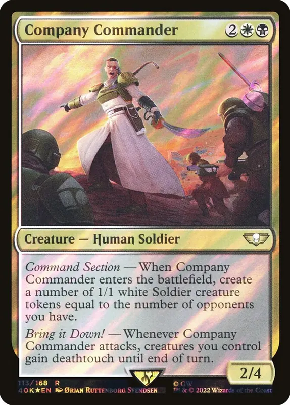 Company Commander [Warhammer 40,000 Commander]