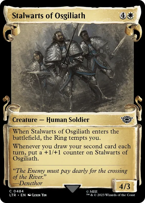 Stalwarts of Osgiliath [The Lord of the Rings: Tales of Middle-Earth Showcase Scrolls]