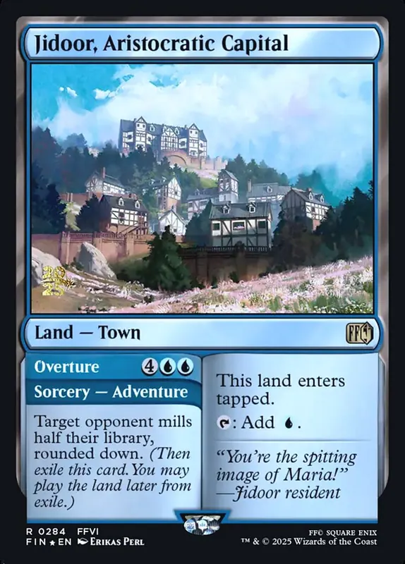 Jidoor, Aristocratic Capital // Overture [Final Fantasy Promos]