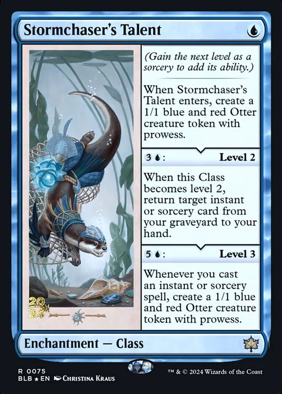 Stormchaser's Talent [Bloomburrow Promos]