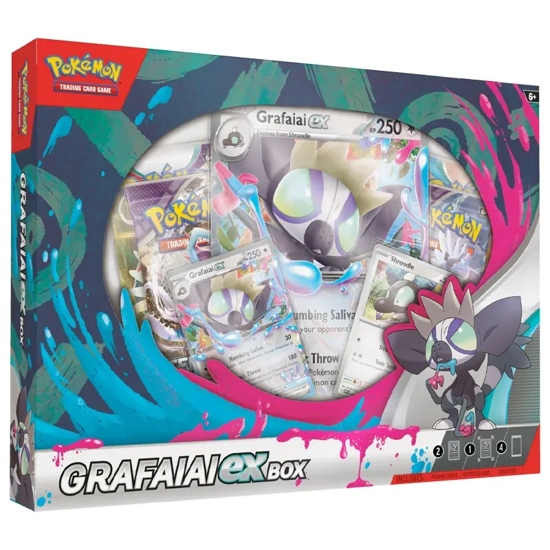 Pokémon - Grafaiai ex Box - Ingles