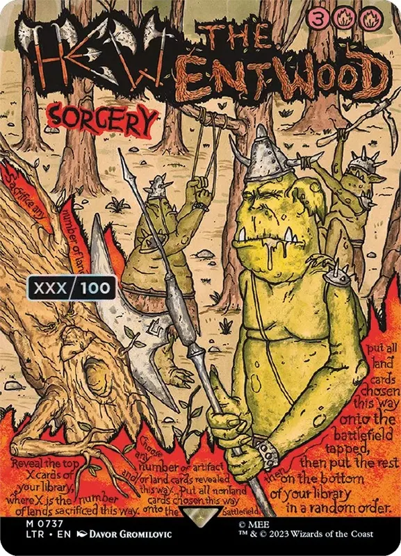 Hew the Entwood (Borderless Poster) (Serialized) [The Lord of the Rings: Tales of Middle-Earth]