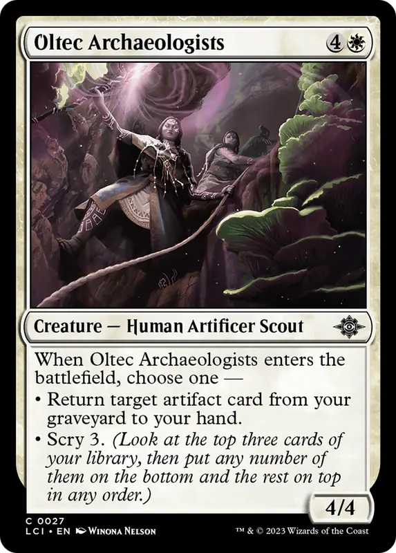 Oltec Archaeologists [The Lost Caverns of Ixalan]